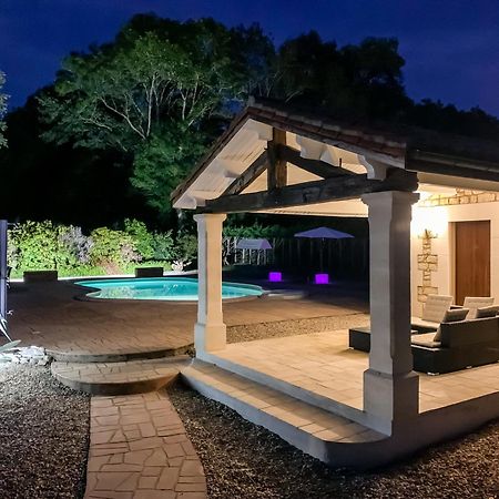 Villa Tagibao Avec Piscine Chauffee Et Spa Lesterps Extérieur photo