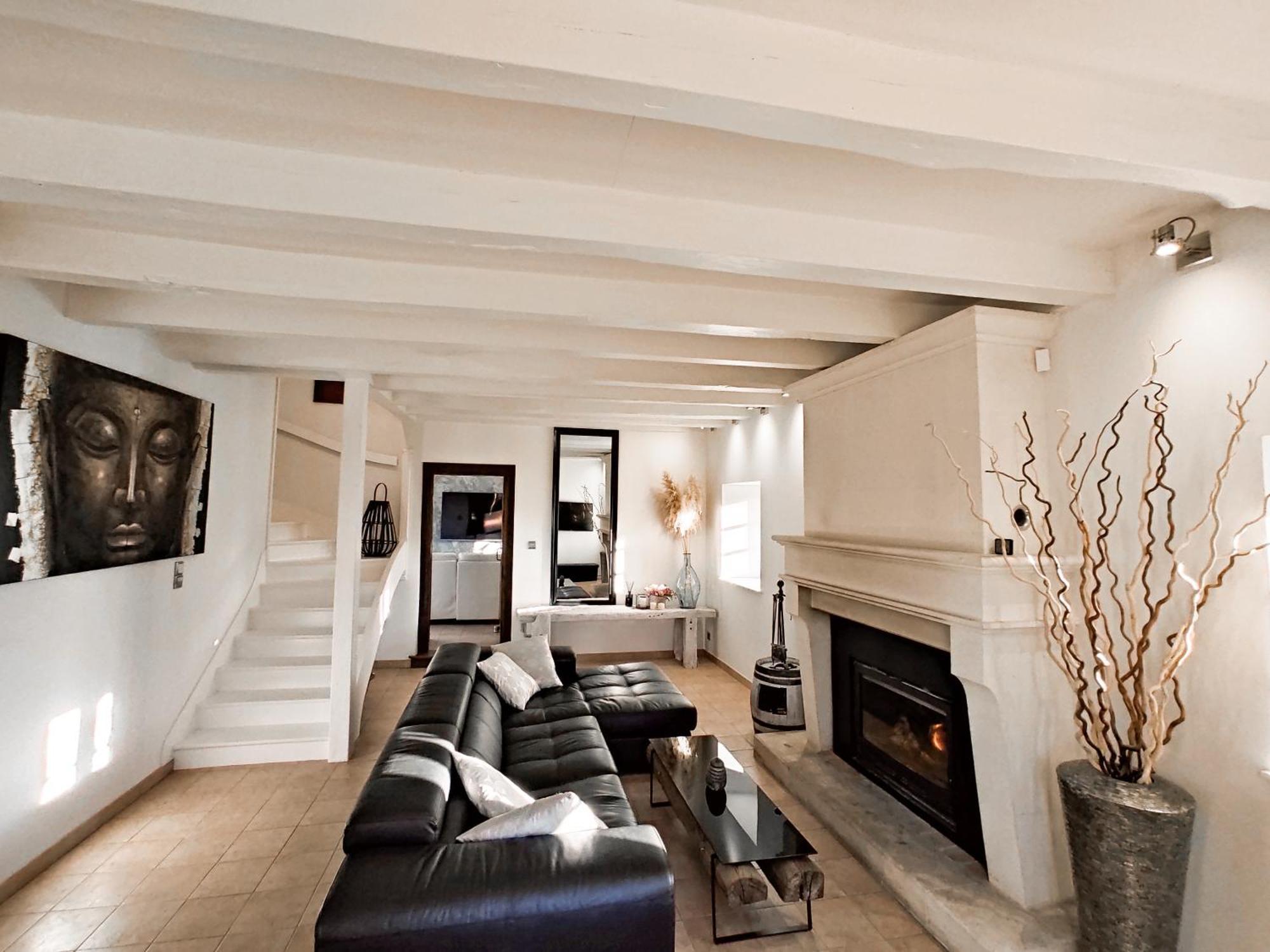Villa Tagibao Avec Piscine Chauffee Et Spa Lesterps Extérieur photo